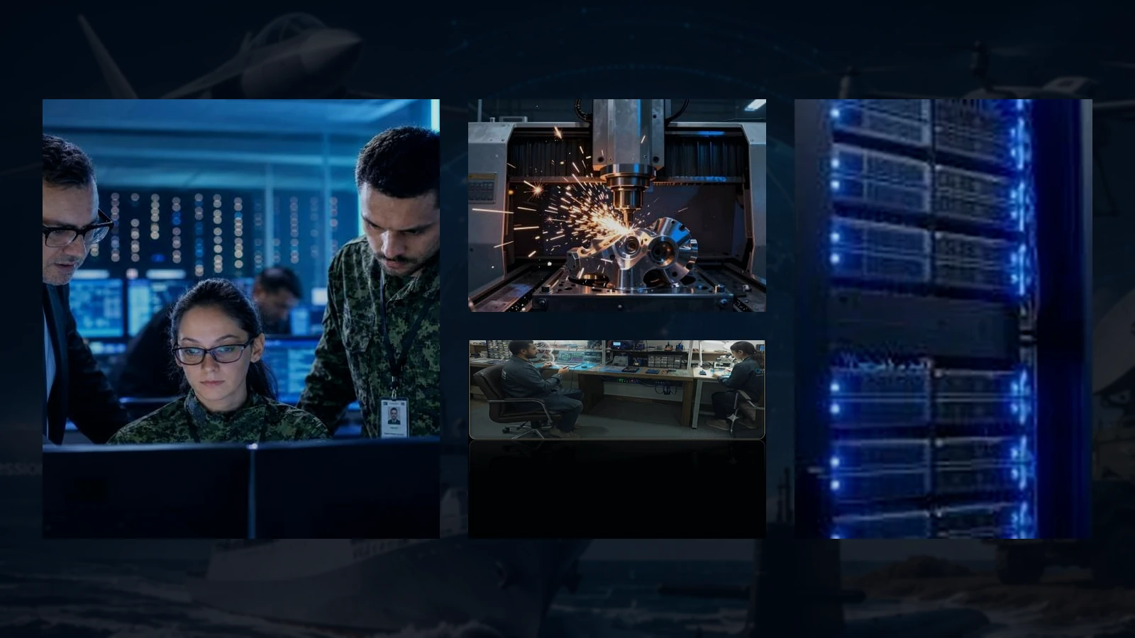 Animated mission vision and values visual
