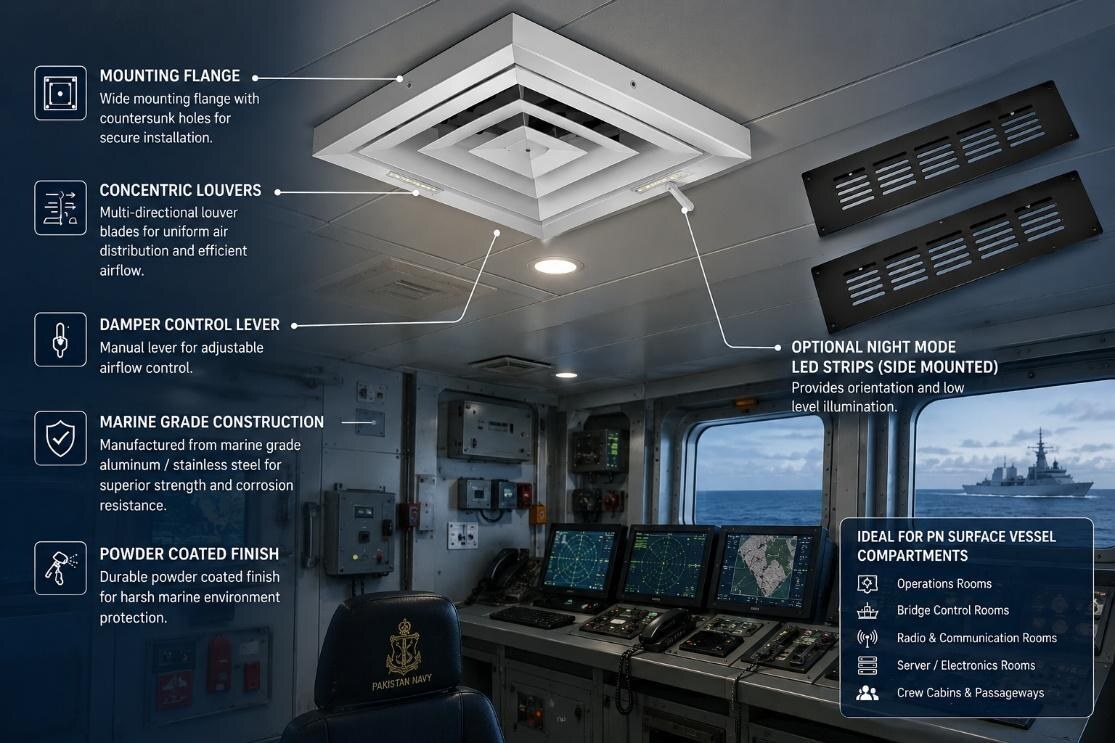 Rectangular & Square Vessel Ventilators